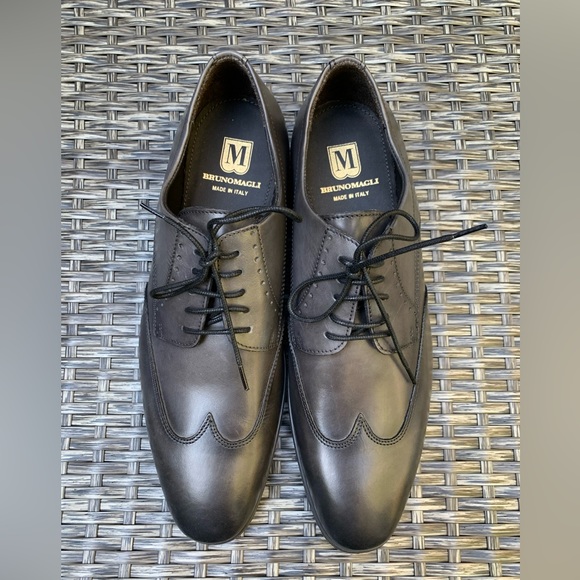 Bruno Magli Leather Lace Up Dress Shoes, Size 10 NEW main image 10